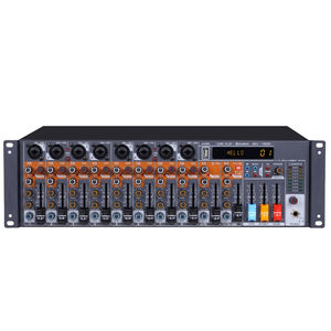 Mezclador de audio para rack de 19 pulgadas, preamplificador de Micrófono, mezclador de <span class=keywords><strong>16</strong></span> canales, efectos de sonido, efectos de sonido, - Product Image 5