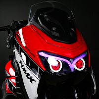 SHARK POWER OEM ensemble de phares de moto lampe à LED Plug-and-Play pour YAMAHA 2020 tout nouveau NMAX V2