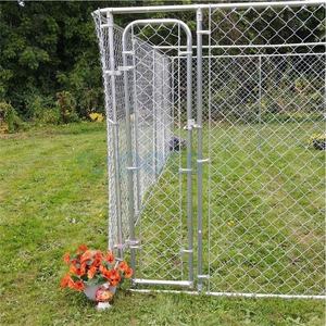 Köpek kalem-6 m x 3m çit panelleri/taşınabilir köpek çit köpek kulübesi/köpek oyun parkı dışında çatı ile - Product Image 3