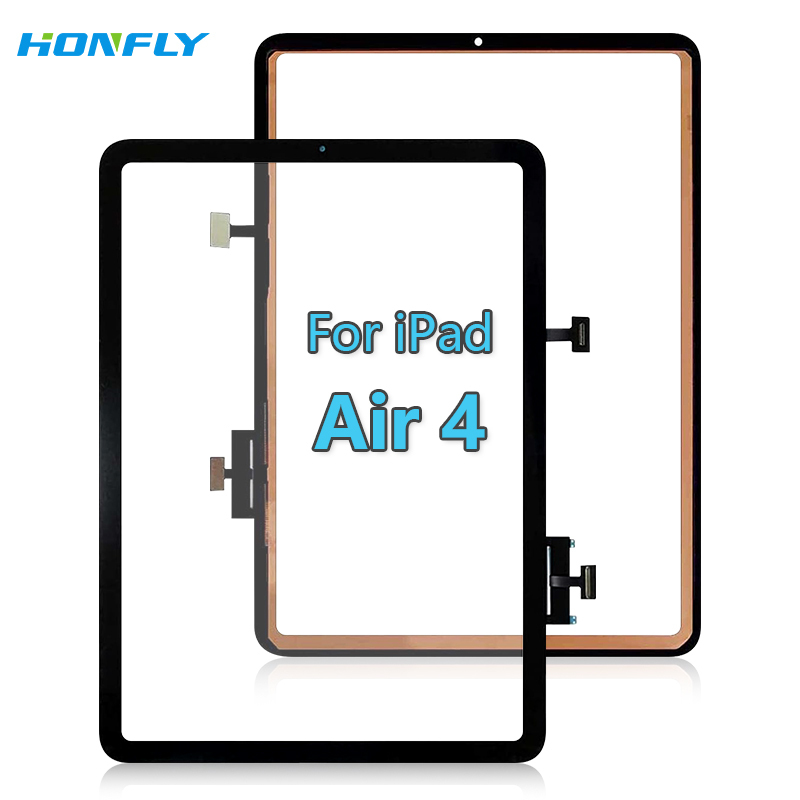 Honfly 10.9" <strong>Touch</strong> <strong>Screen</strong> Parts <strong>Replacement</strong> for <strong>ipad</strong> Air <strong>4</strong> 4th 2020 A2316 A2324 A2072 A2325 Oca Front Glass Panel Outer Display