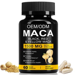 हार्मोनल संतुलन ऊर्जा शक्ति के लिए मका और एपिमेडियम के साथ जियानुआन पुरुष वृद्धि पूरक-60 कैप्सूल/बोतल (वयस्क उपयोग) - Product Image 2