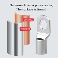 Cosses de connexion en cuivre et laiton certifiées haute résistance |   Connecteurs électriques plaqués étain résistants à la corrosion pour applications certifiées