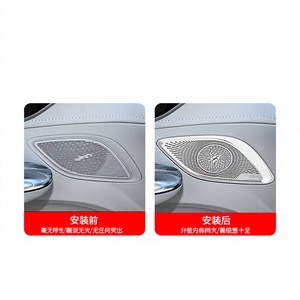 ฝาครอบทวีตเตอร์เบอร์เมสเตอร์โลหะสำหรับตกแต่งแผงประตูรถยนต์เมอร์เซเดส-เบนซ์ EQE - Product Image 5