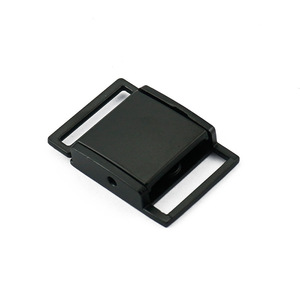 Hebilla de liberación lateral de 18 mm, aleación de zinc, negra, duradera, para bolsos, resistente al desgaste, K573 - Product Image 3