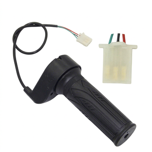 Poignée d'accélérateur droite pliable avec affichage de niveau pour vélo électrique, pièce pour E-bike - Product Image 1