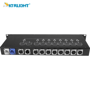 Amplificateur Répartiteur DMX512 à Isolation Optique 8 Voies KTR-8, Protection IP33, pour Éclairages de Scène Mobiles, Ampoules Halogènes 8000K RGB AC100-240V - Product Image 2