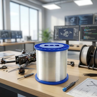 Bobine de câble à fibre optique pour remorquage par drone, monomode G657A2, fibre nue, légère et déployable