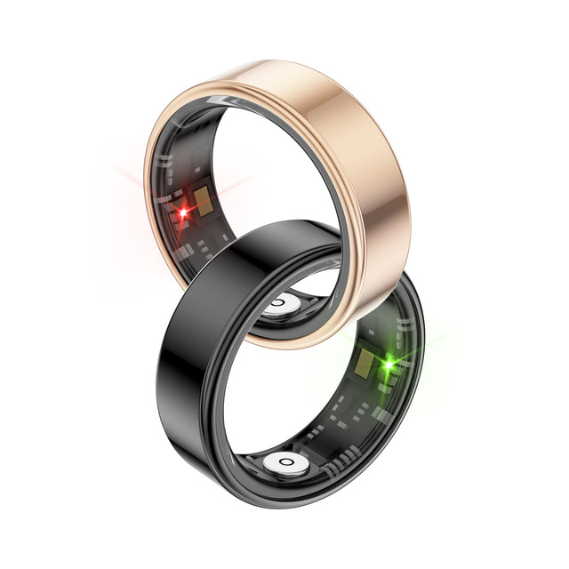 Smart Ring Health Tracker Blood Oxygen Monitor Sleep Monitor Mobile Phones APP Control Wearable Technology Intelligente