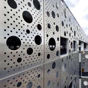 Hiện đại nghệ thuật đấm chống cháy Acoustic Bảng điều chỉnh cho ngoài trời bệnh viện Mall tầng hầm Trần Tường trang trí cho đấm - Product Image 4