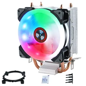 Ventilador cpu para jogos, cooler de 120mm para computador cpu kuhlkorper-lufter