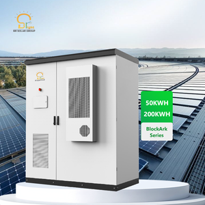 BR năng lượng mặt trời 100kwh hệ thống năng lượng mặt trời LFP Pin 200Kw Tủ lưu trữ ngoài trời cho các giải pháp lưu trữ năng lượng dân cư - Product Image 2