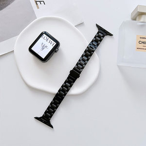 RYB 2025สามลูกปัดสายโลหะ iWatch บางเฉียบผู้หญิงสร้อยข้อมือสแตนเลสนาฬิกาสมาร์ท<span class=keywords><strong>7</strong></span> 6สายขายส่งกำหนดเอง - Product Image 4