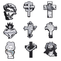 Cadeau unique célébrité Statue humaine Art émail broches en gros classique Figure Sculpture revers chemise sac à dos sac broches broches