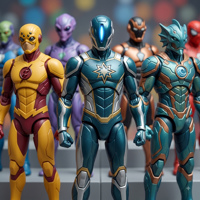 Anime-Stil Artikulierte Actionfigur PVC Sammlermodell Spielzeug Benutzerdefinierter Charakter OEM Bewegliche Gelenke Unisex 7-12 Jahre 1/12 Maßstab