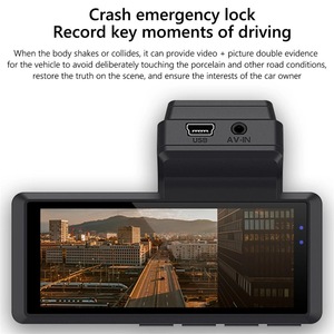 1080P HD Smart DVR Car DVR Video Recorder Dash Cámara Vista trasera 3,16 "Pulgadas G-sensor Cyclic Reco Dash CamCar Black Box - Product Image 3