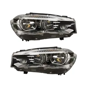 Genuine Used Plug And Play Full Headlight For Bmw X5 F15 2014-2018 Year With Computer System Adaptive Led Headlamp Farol