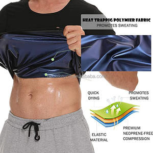Vêtements de sport pour hommes Chemise de compression pour le piégeage de la chaleur brûlant les graisses - Product Image 2