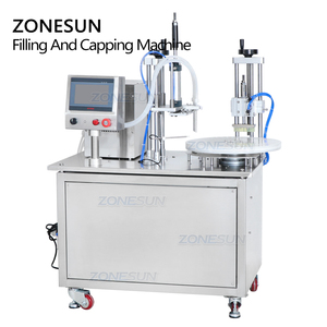Zonesun ZS-AFC6น้ำหอมแบบพกพาอัตโนมัติแบบหมุนได้ขนาดเล็กเครื่องทดสอบสบู่เหลวขวดเล็กฝาปิดฝาขวดแบบกดโมโนบล็อค - Product Image 6