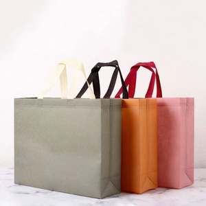 Bolsa de Compras Reutilizable Ecológica para Supermercado, Bolsa de Regalo de Tela No Tejida, Se Acepta Logotipo Personalizado - Product Image 4