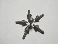 Disque abrasif OEM Forme de cylindre Pointe de diamant 10mm pour le forage de pierre