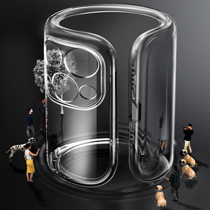 Mới Trong Suốt TPU mềm trường hợp đối với <span class=keywords><strong>iPhone</strong></span> <span class=keywords><strong>6</strong></span> cộng với 17air lỗ tốt chống-mùa thu bảo vệ mỏng điện thoại di động trường hợp - Product Image 2