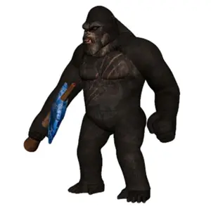 Décoration extérieure dessin animé gorille gonflable publicité monstre gonflable mascotte gorille grand roi kong à vendre