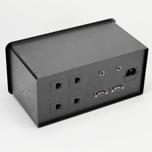 <span class=keywords><strong>Prise</strong></span> de courant escamotable double à levage lent avec NFC, puissance nominale 16A, indice de protection IP44, usage industriel pour hôpitaux - Product Image 3