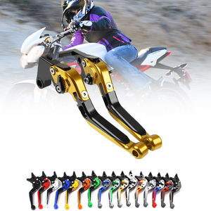 Leviers de frein et d'embrayage, pour Triumph <span class=keywords><strong>675</strong></span> STREET TRIPLE R/<span class=keywords><strong>RX</strong></span> de 2009 à 2016, moteur Durable réglable, pliable, prix d'usine - Product Image 3