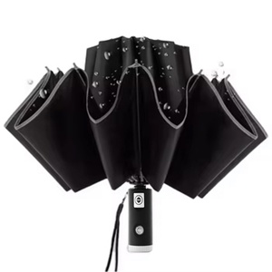 Paraguas Plegable LED Recargable para Viajes, Control Manual, Esencial para Campamentos y Festivales de Música en Días Lluviosos - Product Image 5