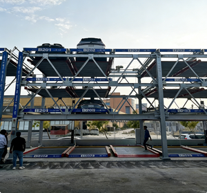 Sistema de Estacionamiento Inteligente PSH, Equipo de Estacionamiento Automático de Elevación y Deslizamiento, Solución de Almacenamiento Vertical Multinivel para <span class=keywords><strong>Ciudades</strong></span> - Product Image 1