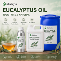 Huile d'eucalyptus pure, huile essentielle distillée à la vapeur, d'origine naturelle, matière première pour les soins personnels, savon, lotion, produits ménagers