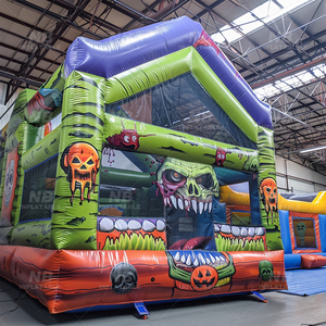 Halloween kids party jumping gonfiabile commerciale gioco per bambini zombie che rimbalza castelli per adulti bouncer bounce house - Product Image 2