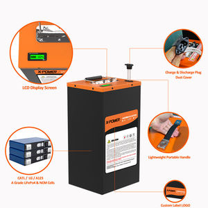 <span class=keywords><strong>Batterie</strong></span> OEM/X-Power LiCoO2 <span class=keywords><strong>liquide</strong></span> 17S 48V-72V 20-120Ah à boîtier métallique, 1500 cycles, courant de décharge élevé 800-1000, -20-50°C pour applications électriques - Product Image 4