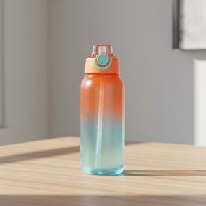 Produits écologiques, bouteille sans BPA de qualité alimentaire, bouteille d'eau en plastique aromatisée aux fruits pour l'école - Product Image 1