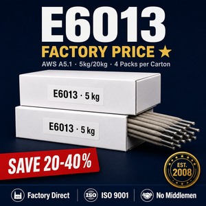 1/8 E6013焊条 2.5mm 3.2mm 300mm 350mm 20kg/箱 焊条 焊电极 Electrodo 6013 baguette 6013 工厂制造商 - Product Image 1