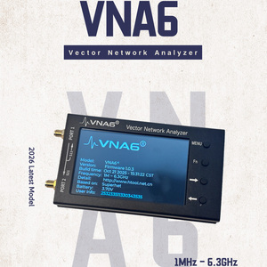 NanoVNA 2026 Nouveau S11 S21 Analyseur d'antenne portable en alliage d'aluminium Analyseur de réseau Analyseur de réseau vectoriel 1M-6.3GHz - Product Image 5