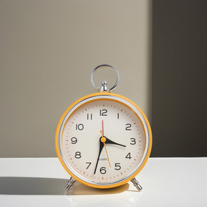 4 inch treo Vòng Kim Loại Hiện Đại Mỹ Châu Âu ánh sáng sang trọng sinh viên trẻ em con trỏ sáng tạo cao cấp bàn đồng hồ báo thức - Product Image 2