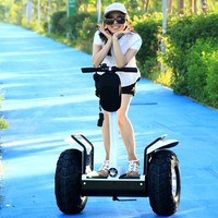 Modèle populaire, scooter électrique debout tout-terrain de 19 pouces, 72V, scooter électrique tout-terrain