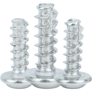 Stainless Steel Self Tapping Screw M2 M3 M4 M5 Pan Head With Washer Metric Grade A Level 8.8 For Metal Construction - Product Image 3