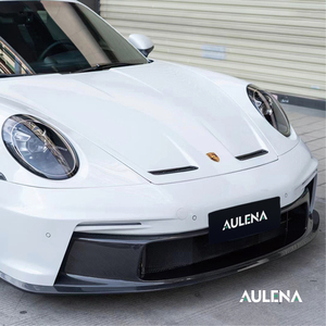 Aulena Performance Dry Carbon Material Bumpers Body Kit Side Front Splitter para Porsche <span class=keywords><strong>992</strong></span> upgrade <span class=keywords><strong>GT3</strong></span> - Product Image 2