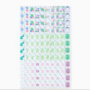Jeu de Mahjong Américain Portable de Luxe Moderne Personnalisé de Haute Qualité et Durable, Tuiles de Mahjong en Acrylique Fabriquées à la Main pour 4 Joueurs - Product Image 5