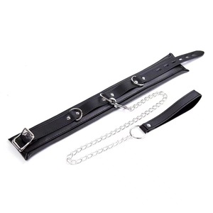 Vente chaude Jouets pour adultes Équipement de bondage en PU Menottes BDSM Contrainte Formation Aide sexuelle Accessoires pour SM et bondage - Product Image 5
