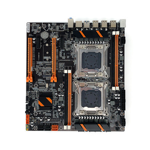 X79 インテル X79 チップセット デュアル CPU <span class=keywords><strong>DDR3</strong></span> メモリ LGA-2011 CPU デスクトップ マザーボード USB 3.0 ポート ゲーム用 - Product Image 1