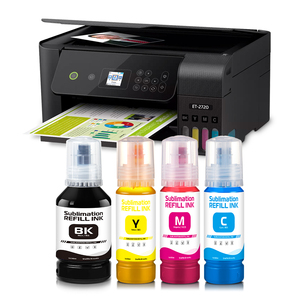 Encre de sublimation 100 ml, cartouche compatible, recharge pour <span class=keywords><strong>imprimante</strong></span> de bureau <span class=keywords><strong>Epson</strong></span> ET-2800 <span class=keywords><strong>L3250</strong></span> T664 103 <span class=keywords><strong>EcoTank</strong></span> - Product Image 1