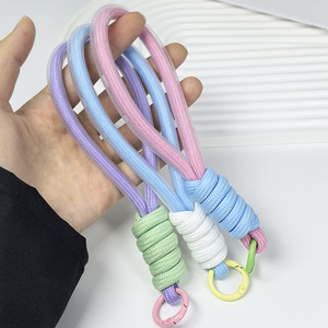 Cordon de téléphone Wanlisheng en polyester tissé multicolores, anti-perte, pour téléphone portable - Product Image 2