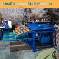 Machine automatique à haute production pour la fabrication d'encens avec trois cylindres et système de convoyage