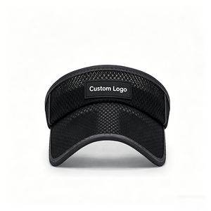 Casquette de soleil en maille personnalisable avec logo pour femmes et hommes, respirante, à visière vide, séchage rapide, pour course, golf, <span class=keywords><strong>tennis</strong></span> et activités de plein air - Product Image 2