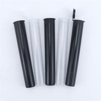 Tube de rangement classique en plastique de 115 mm avec bouchon à pression pour papiers à rouler et cônes pré-roulés – Écologique et étanche