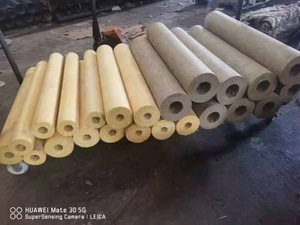 Ống cách nhiệt sợi nhỏ Đồng bằng thủy tinh len ống Bìa cách nhiệt Ống ThủY Tinh len cho đường ống cách nhiệt - Product Image 6