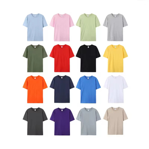 เสื้อยืดคอกลมสำหรับพิมพ์ลายเสื้อยืดทรงสลิมฟิตผ้าคอตตอน40% โพลีเอสเตอร์60% ออกแบบโลโก้ได้ตามต้องการ - Product Image 1